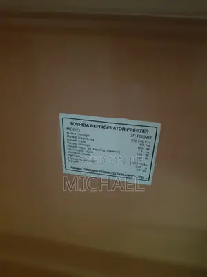 Asia Used Double Door Toshiba Refrigerator