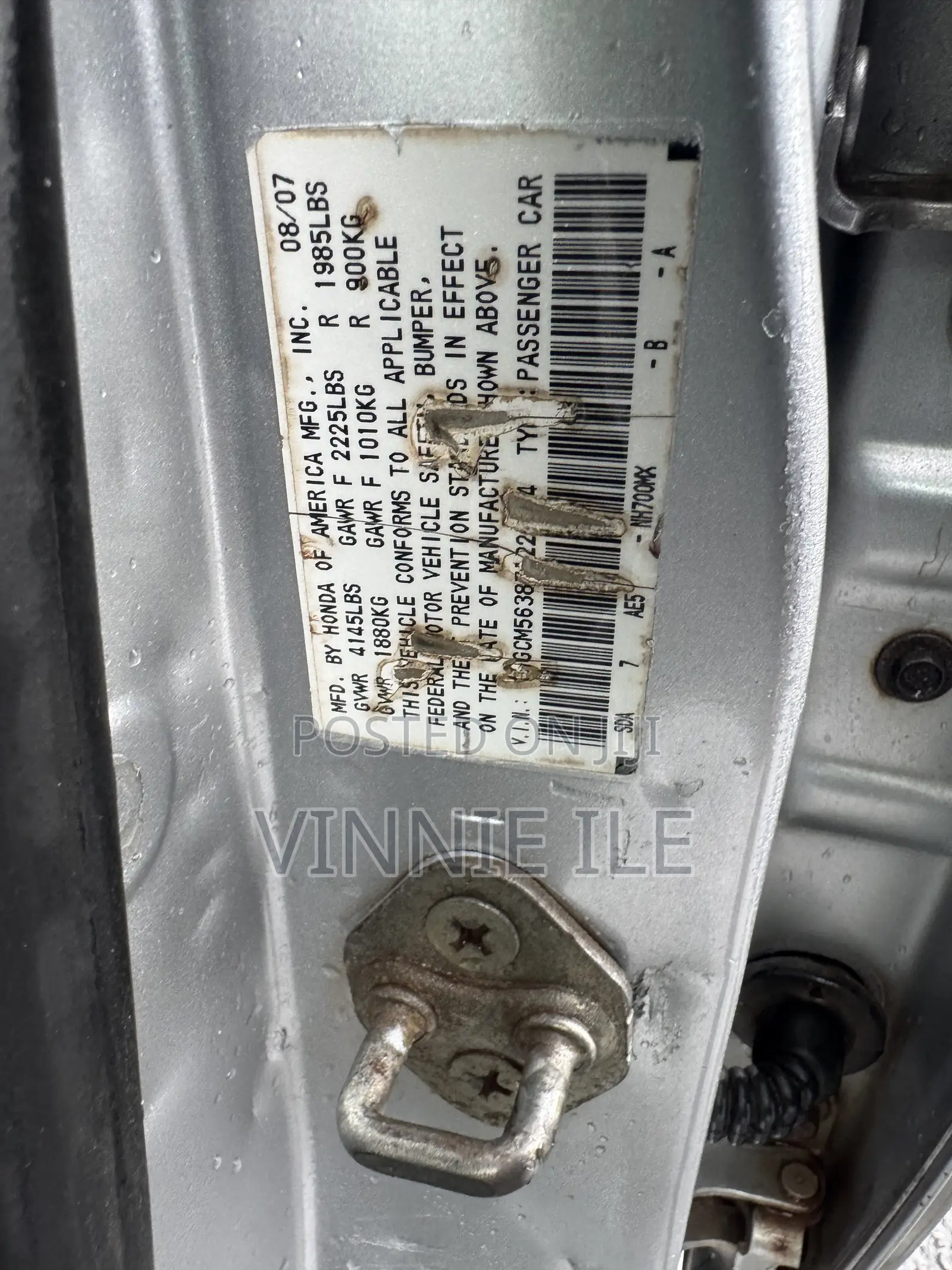 Honda Accord 2.4 Exec Automatic 2007 Silver