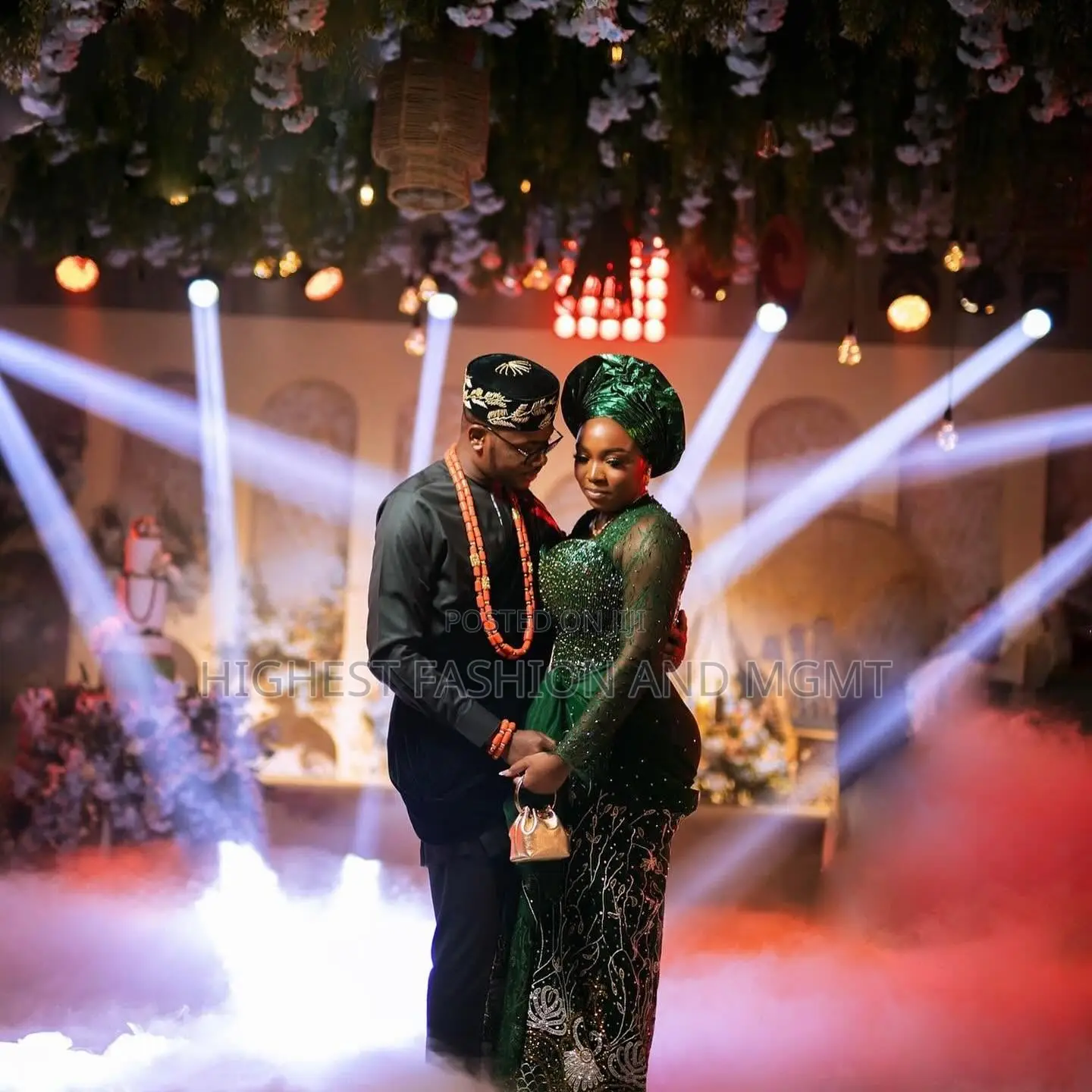 Luxury Emerald Heritage Couple Set