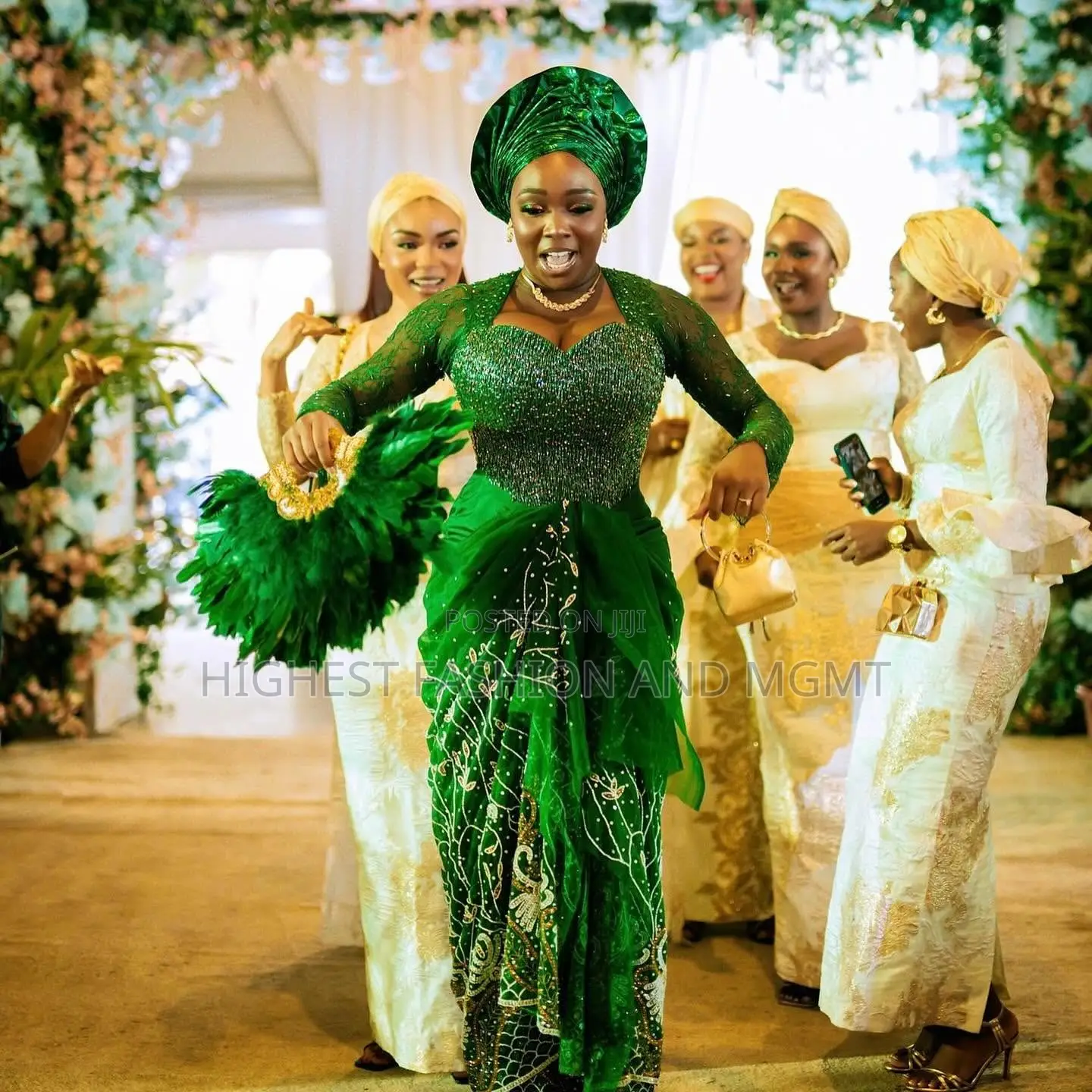 Luxury Emerald Heritage Couple Set