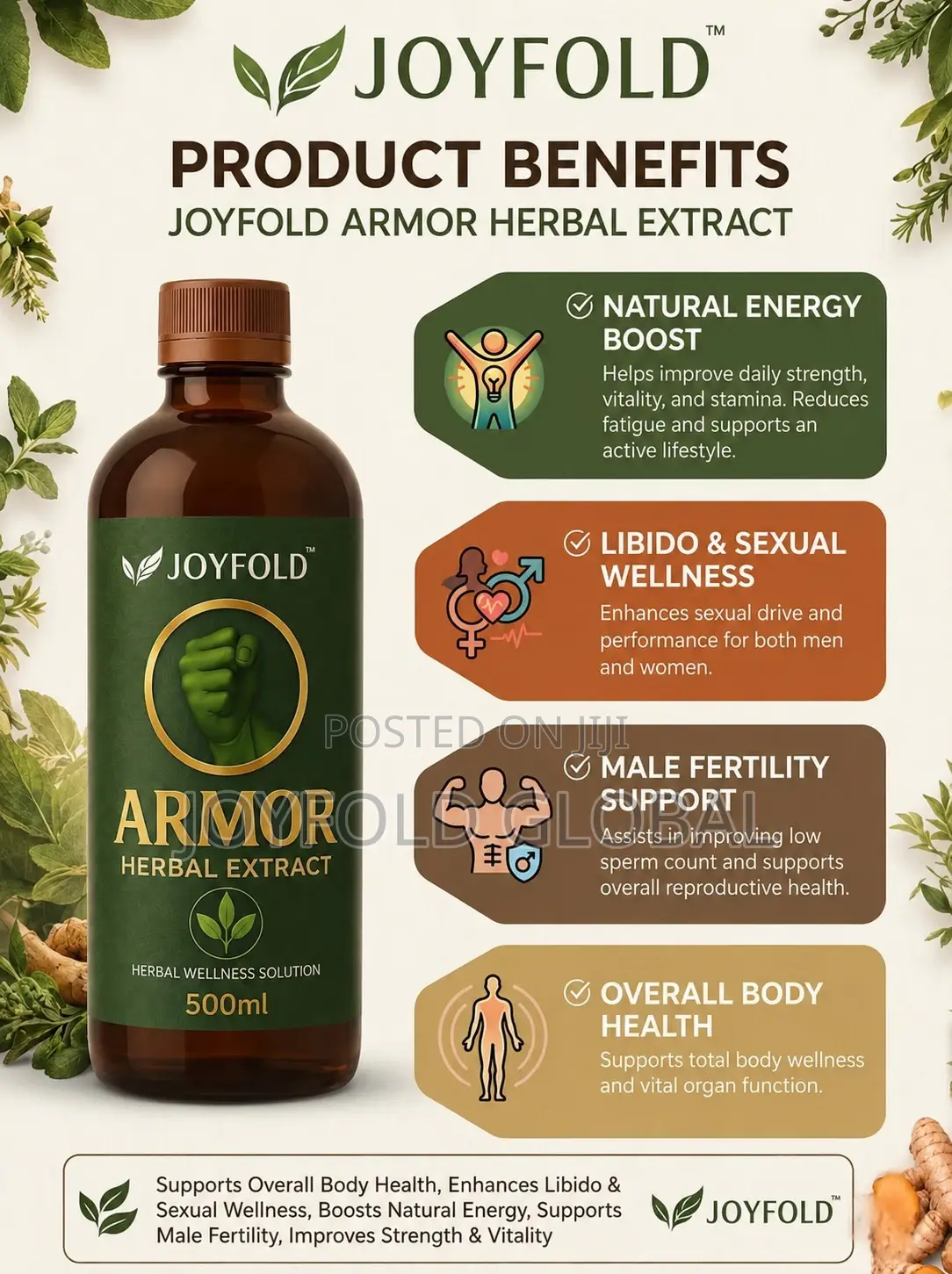 Armor Herbal - Low Libido, Erectile Dysfunction, and Sexual Wellness