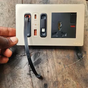 USB Socket With Expansion Cord Type C and iPhone