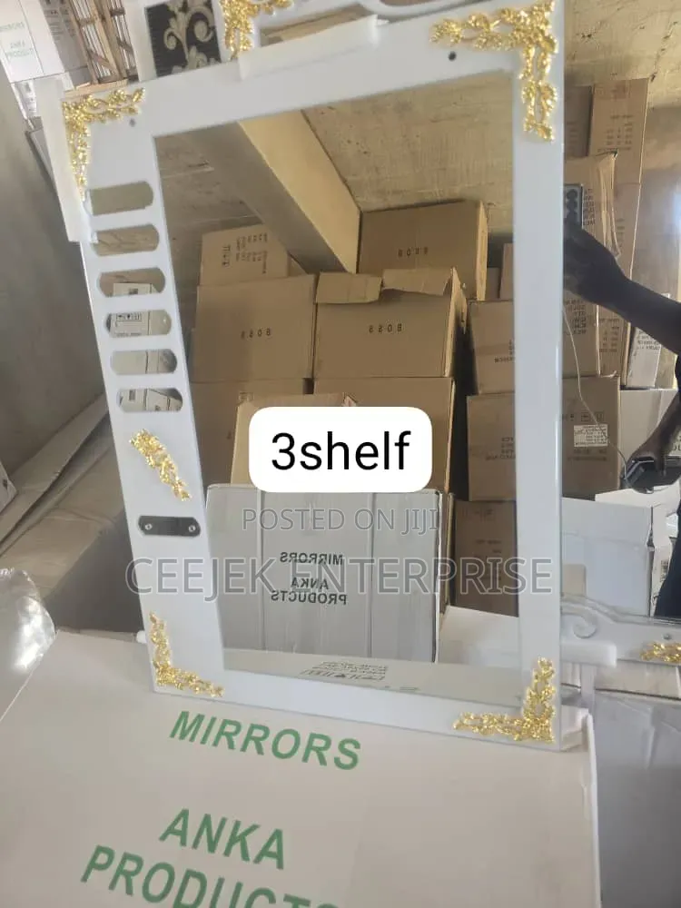 Mirrow With 3 Shelf