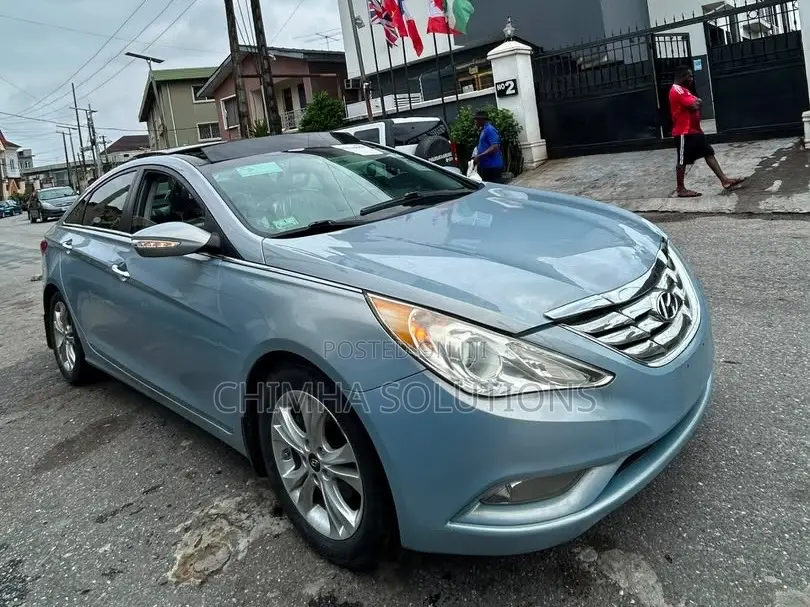 Hyundai Sonata 2012 Blue