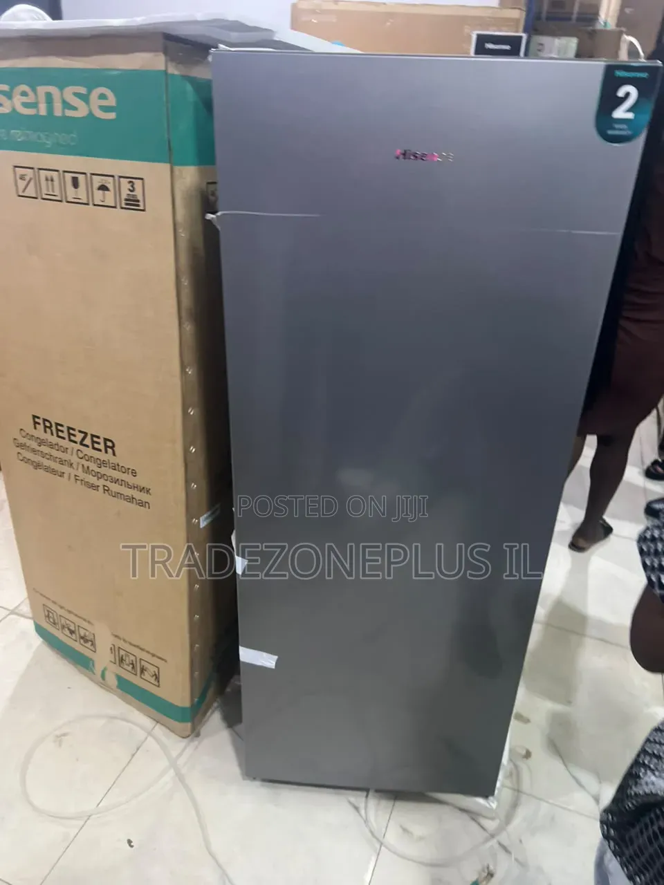 Hisense High Capacity 189dr Upright Freezer