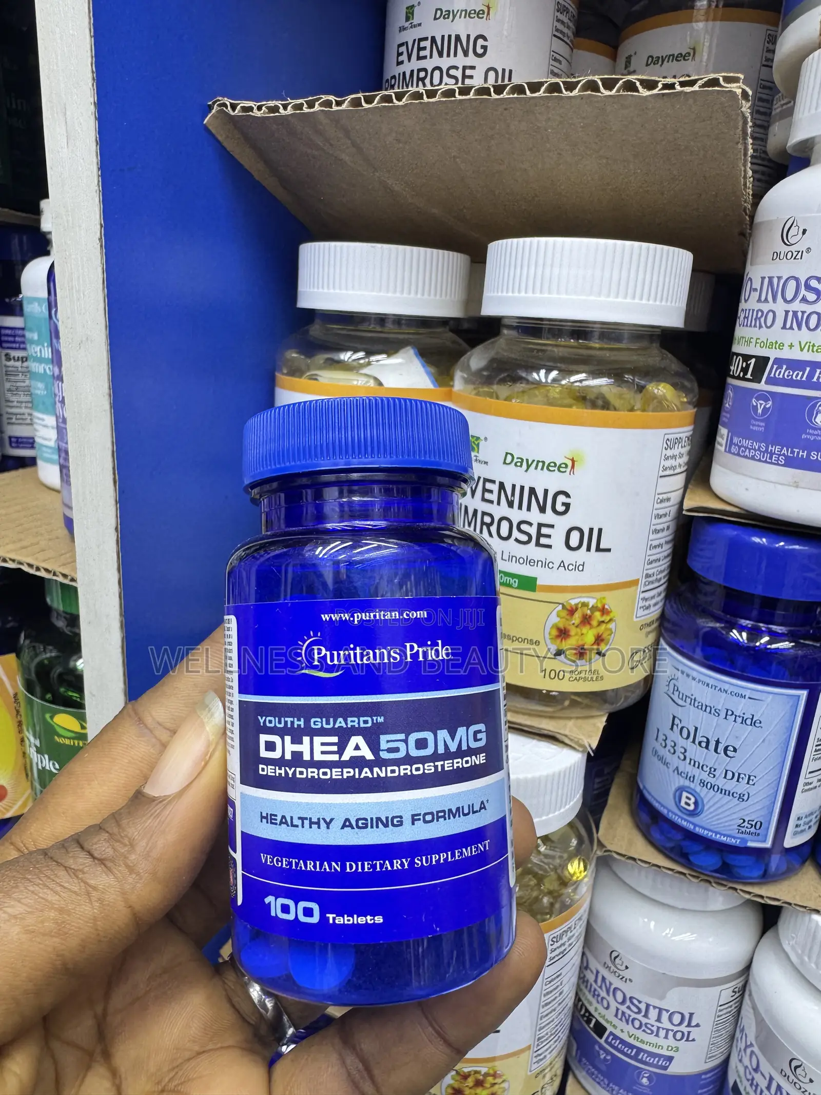Puritans Pride DHEA 50mg / 100 Tablet