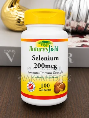 Nature's Field Selenium 200 MCG – 100 Capsules