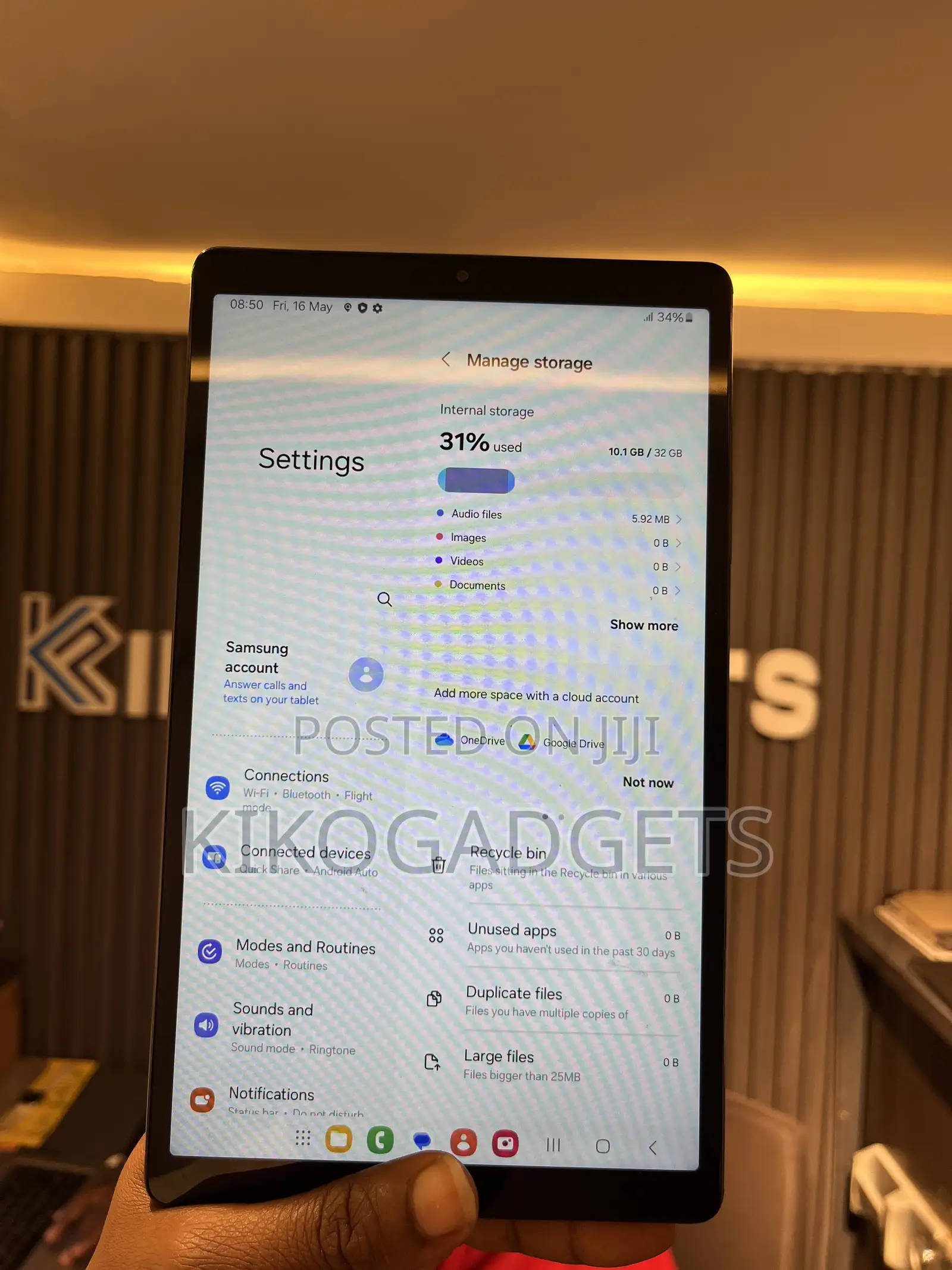 Samsung Galaxy Tab A7 Lite 32 GB Gray