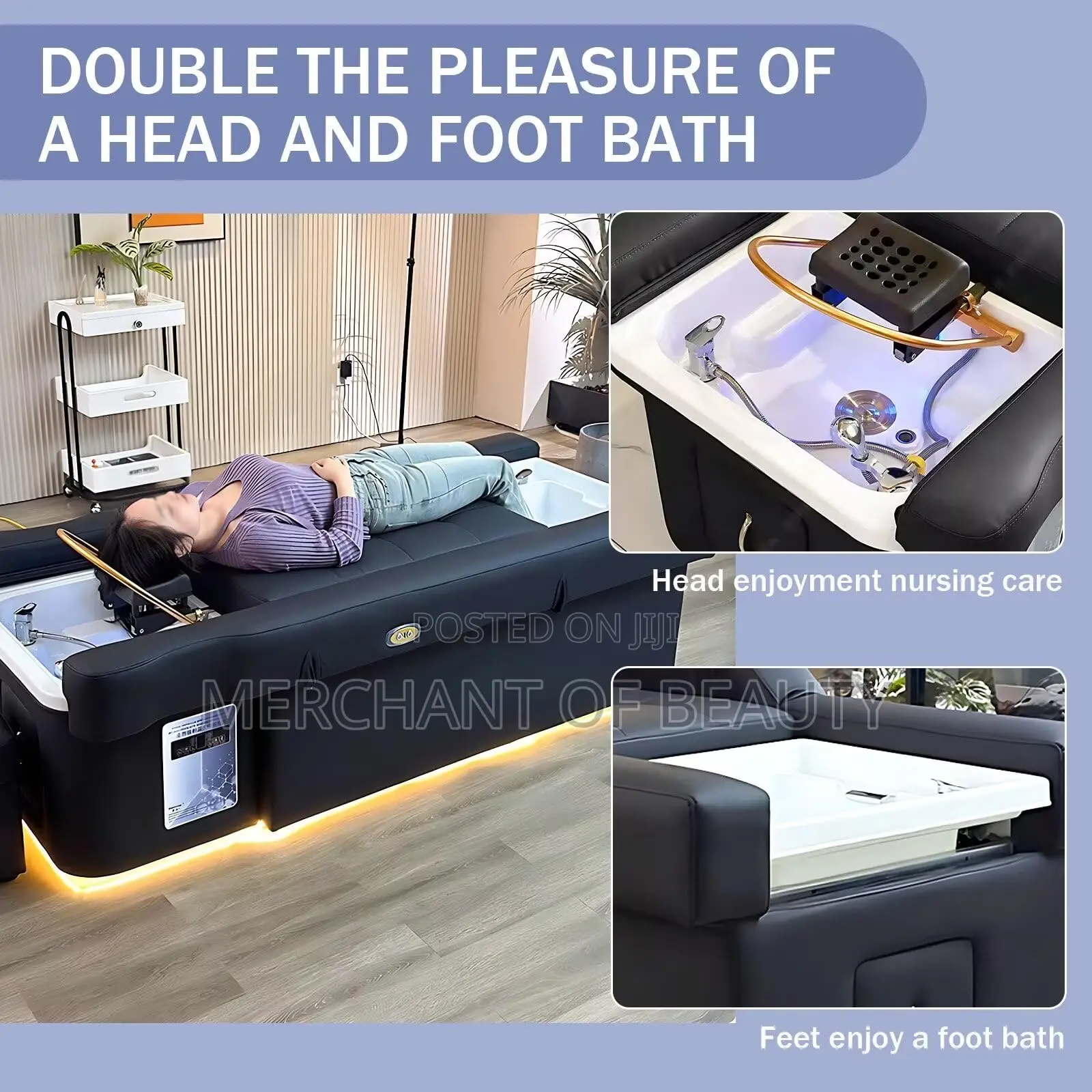 Shampoo Basin and Pedicure