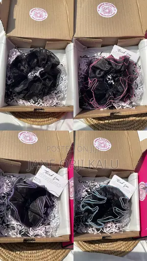 Fluff Hair Scrunchies