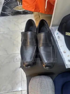 Black Cooperate Shoe for Men