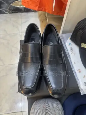 Black Cooperate Shoe for Men