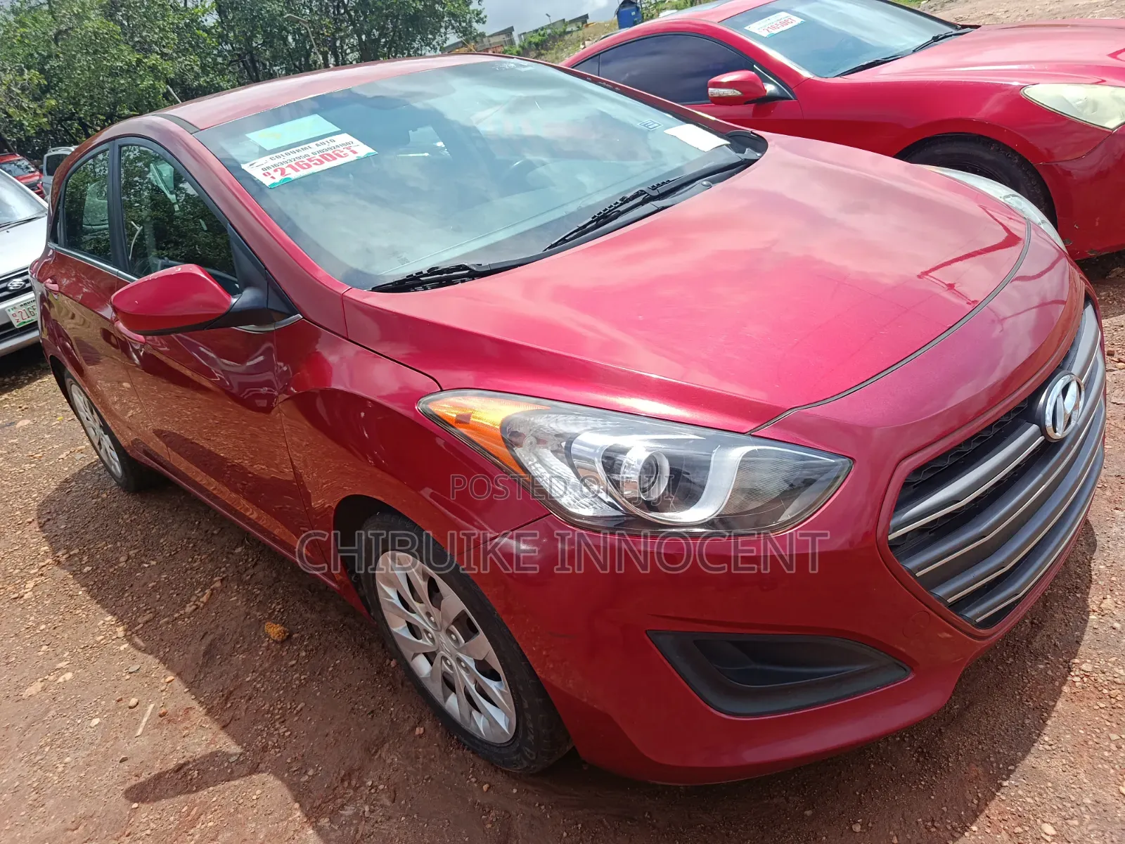 Hyundai Elantra 2016 Red