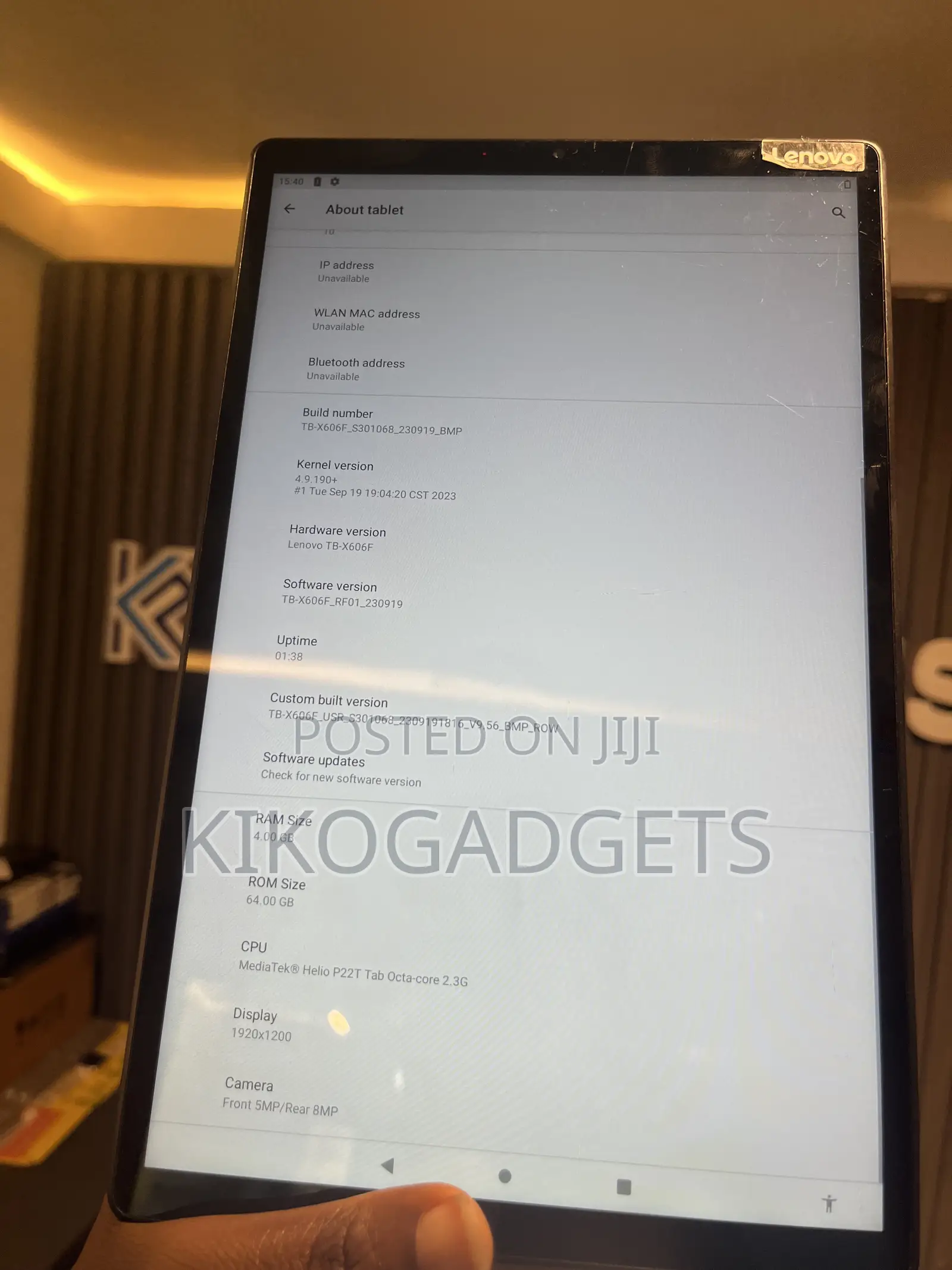 Lenovo M10 Plus 64 GB Black