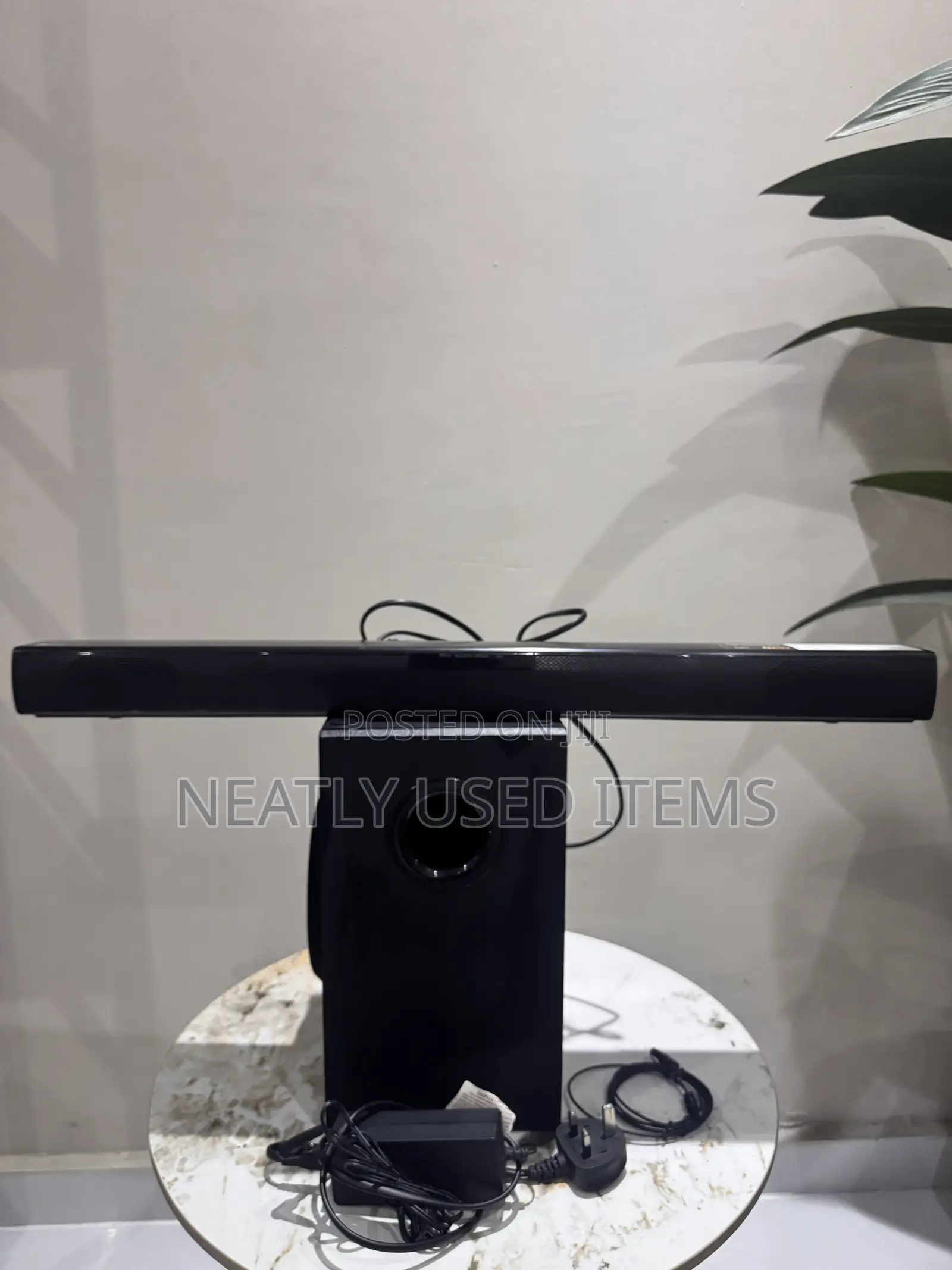 LG Soundbar and Subwoofer