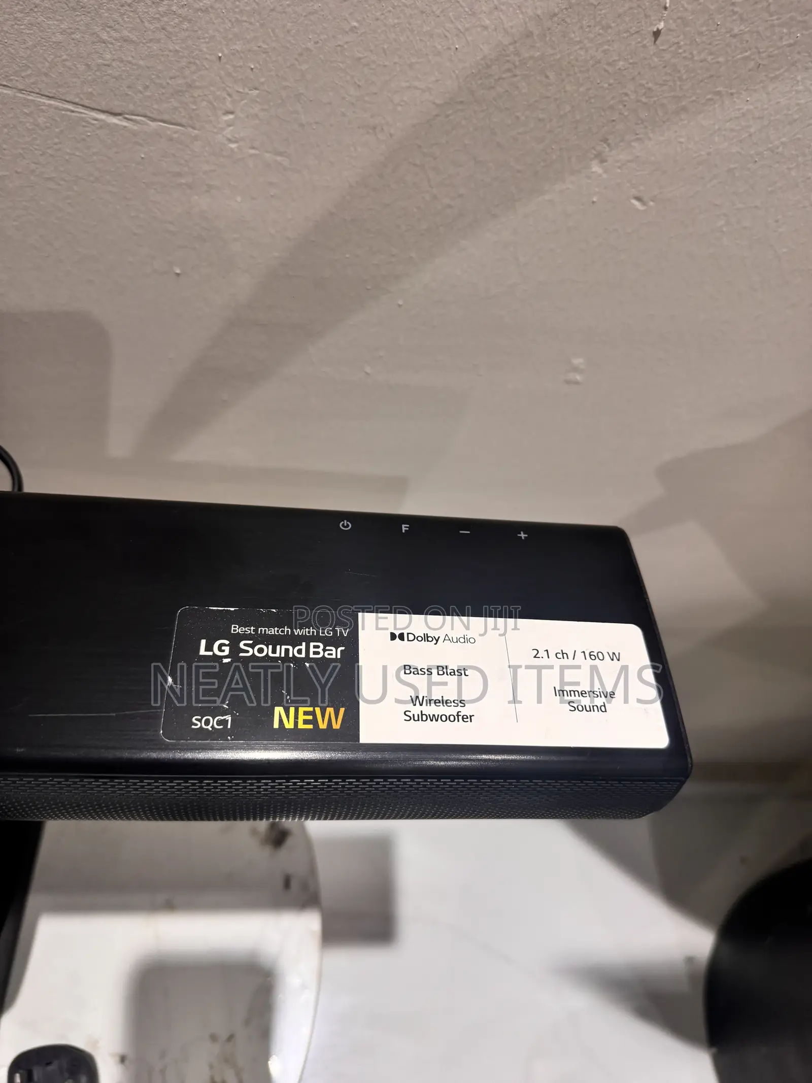 LG Soundbar and Subwoofer