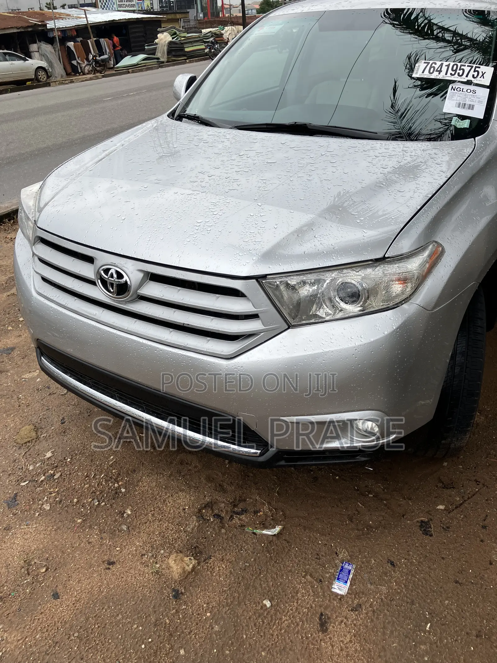 Toyota Highlander 2013 Silver