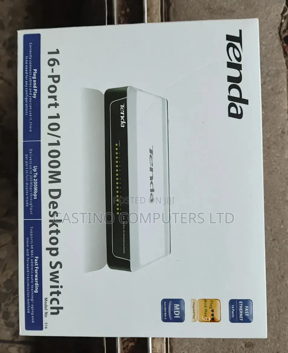 16port Tenda Desktop Switch
