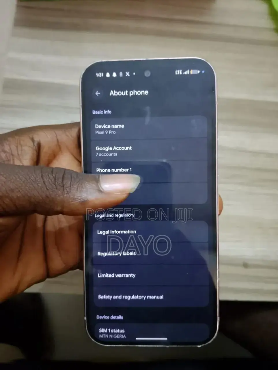 Google Pixel 9 Pro 256 GB Pink