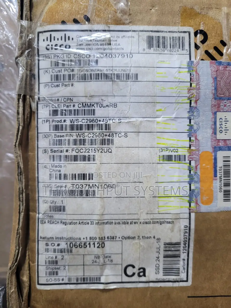 Cisco Ws-C2960+48tc-S