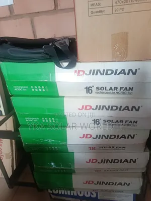 Solar Rechargeable Fan