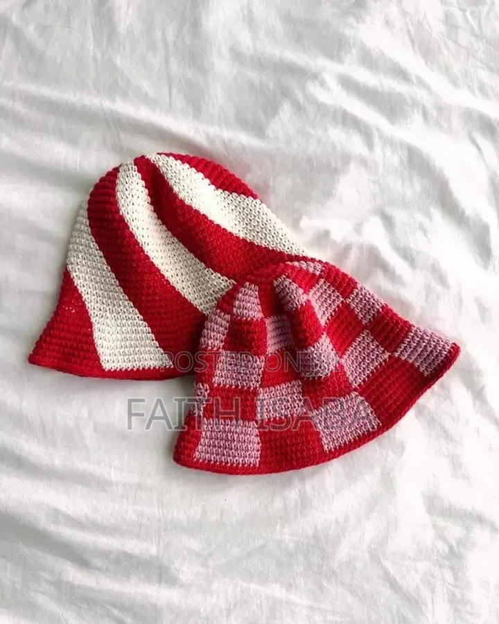 Crochet Ruffle Hat