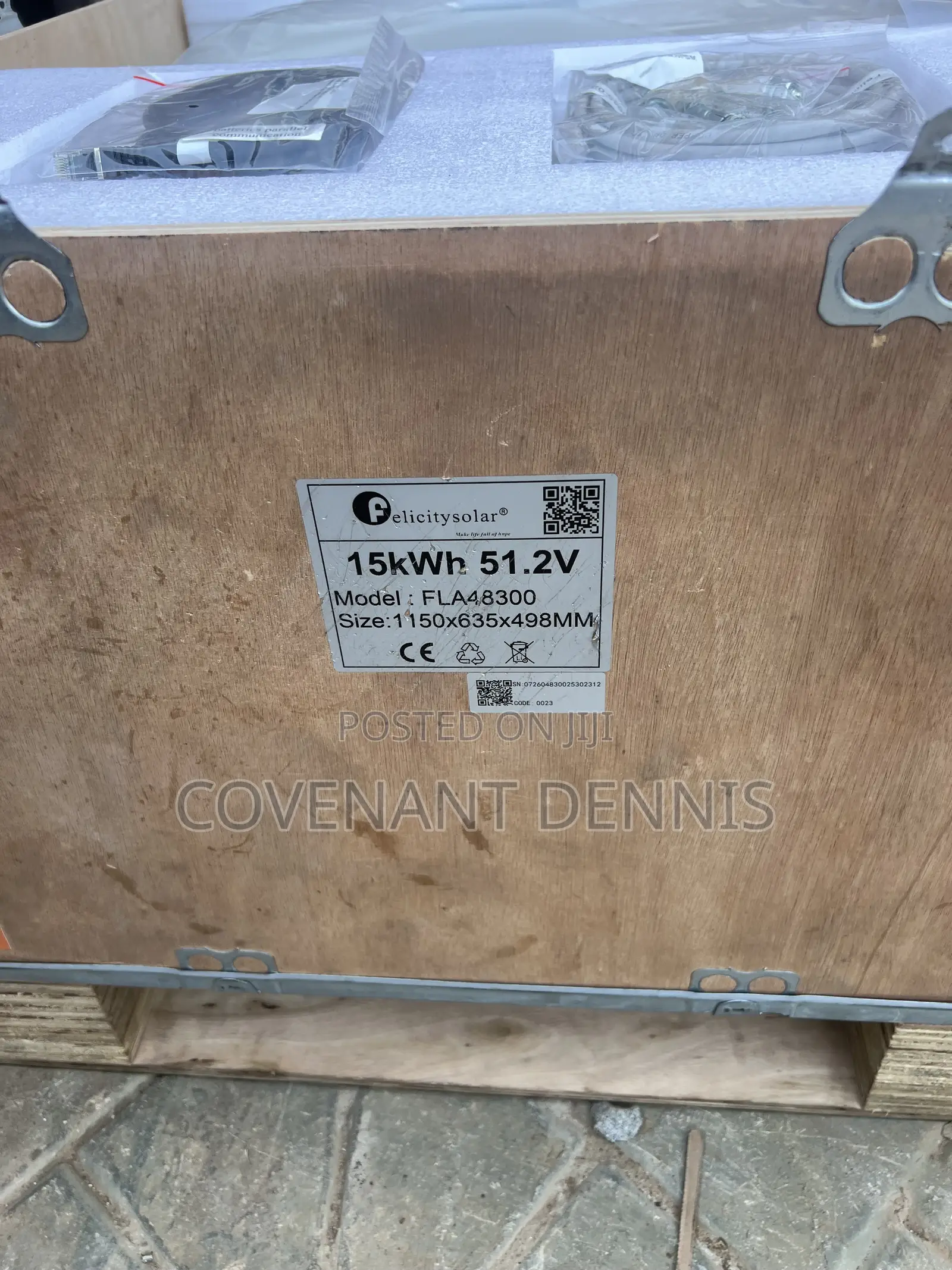 Felicity 15kwh Lithium Battery Flat