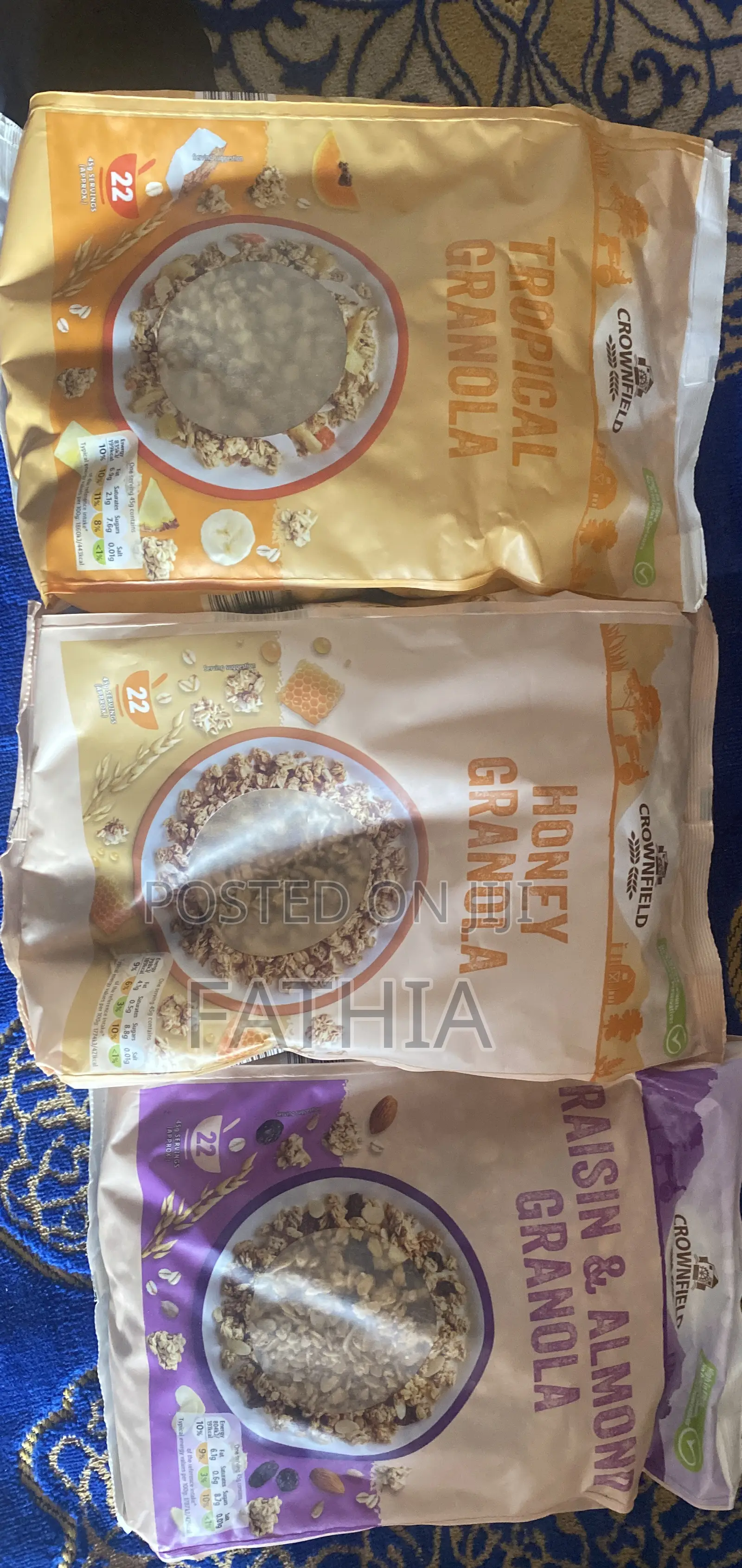Crown Field Granolas