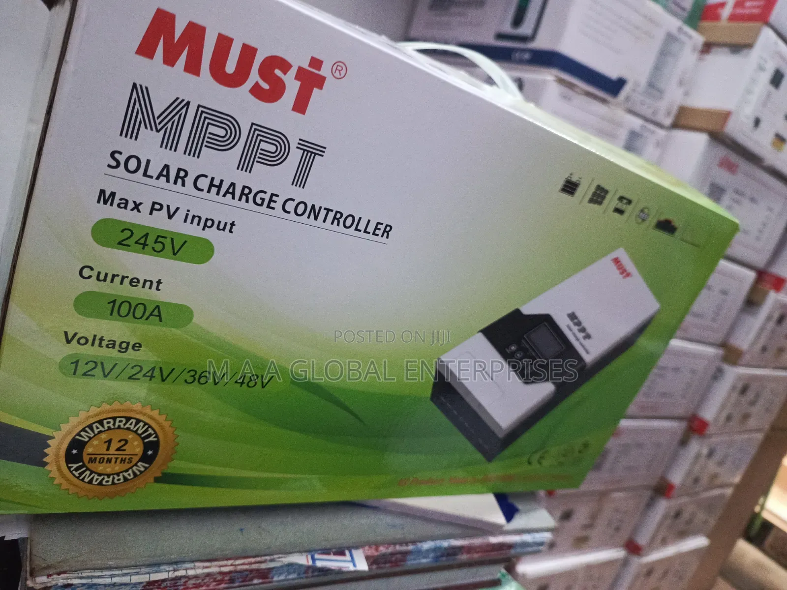 100ah Must Controller