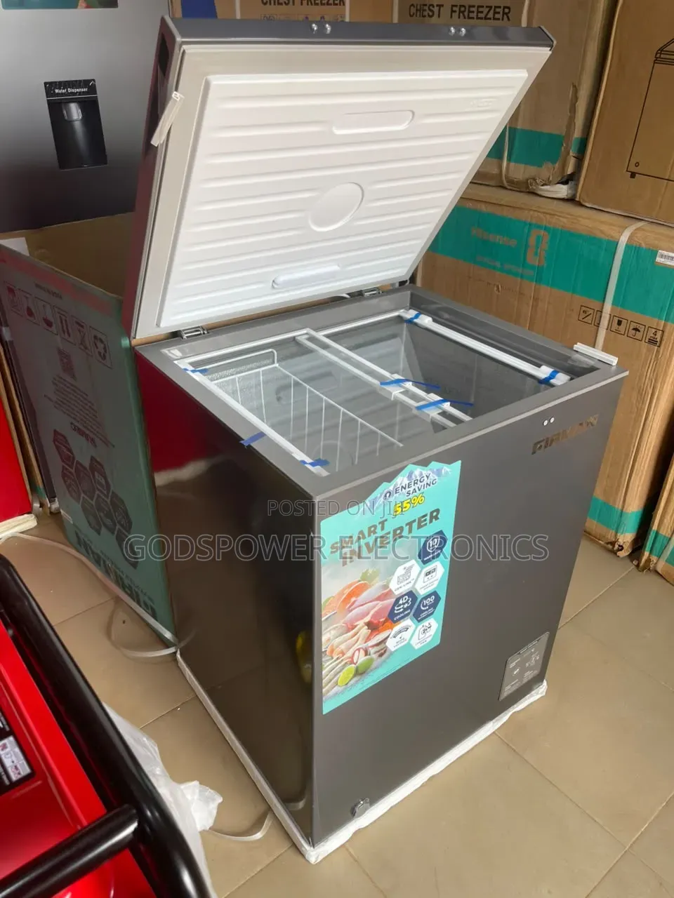 Firman Inverter Solar Chest Freezer