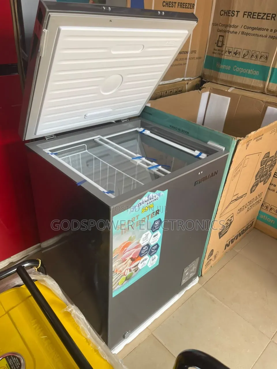 Firman Smart Inverter FCL-145S Solar Deep Freezer