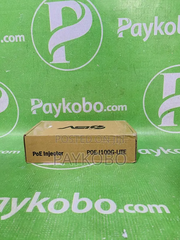 BV-Tech Single-Port Gigabit PoE+ Injector (POE-I100G-LITE)