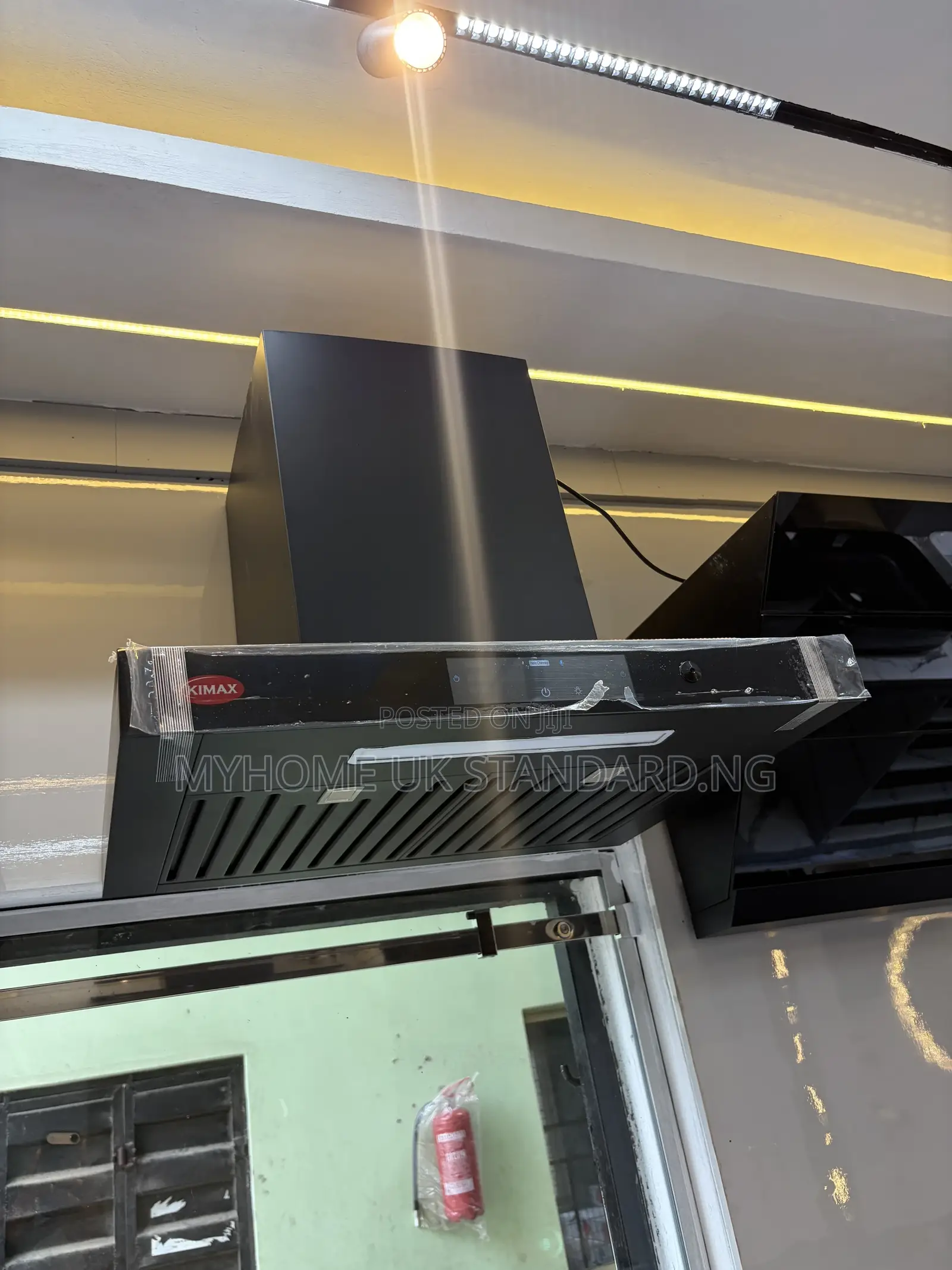 Kimax Square 60cm Kitchen Hood Extractor