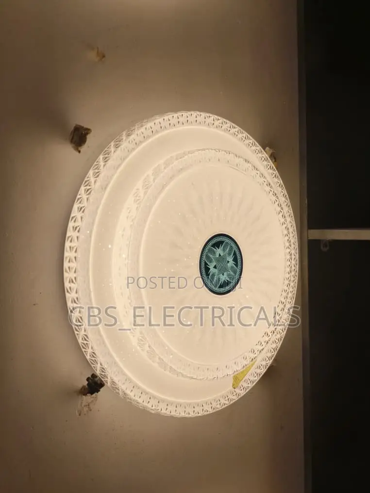 Elegant Circular Crystal Flush Mount