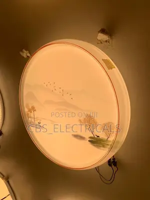 Elegant Circular Crystal Flush Mount