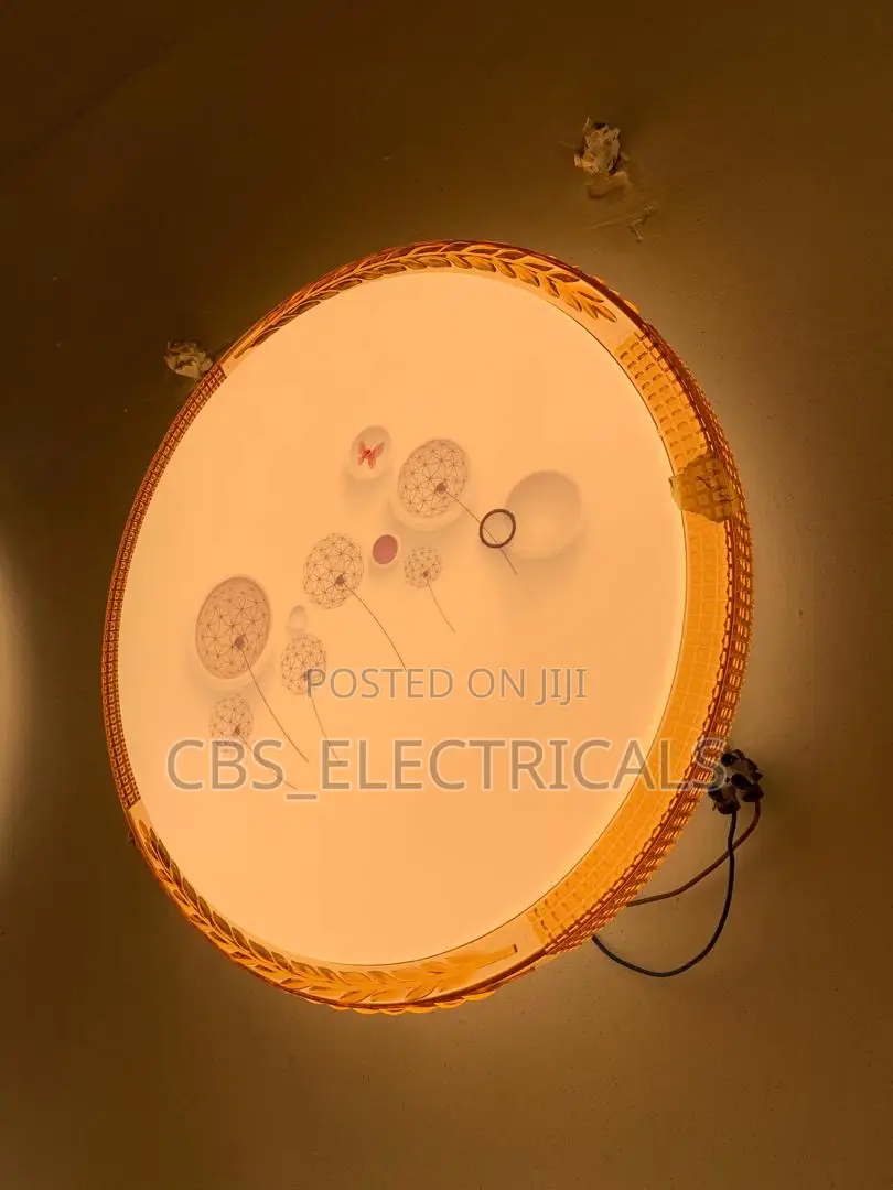 Elegant Circular Crystal Flush Mount