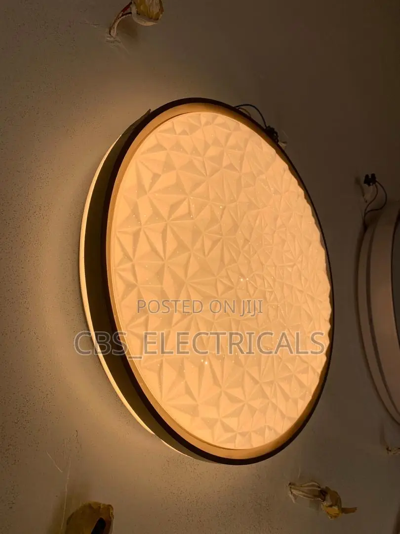 Elegant Circular Crystal Flush Mount