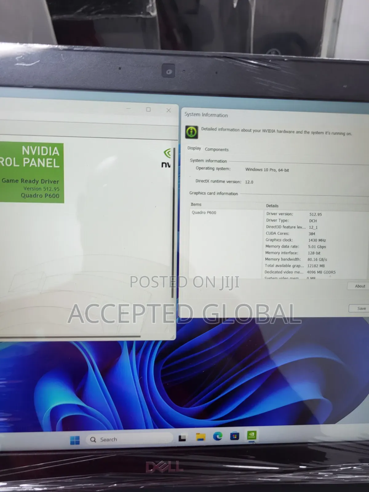 Laptop Dell Precision 3530 16GB Intel Core i5 SSD 256GB