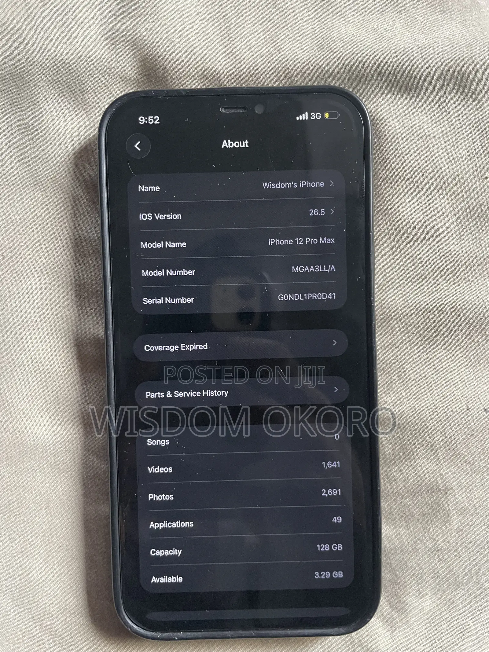 Apple iPhone 12 Pro Max 128 GB Gold