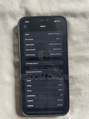 Apple iPhone 12 Pro Max 128 GB Gold