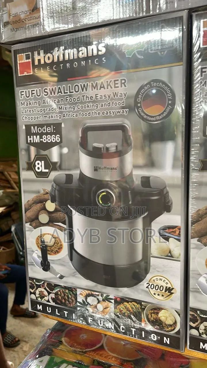 8L Hoffmans Cook and Pound Swallow Maker