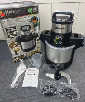 8L Hoffmans Cook and Pound Swallow Maker