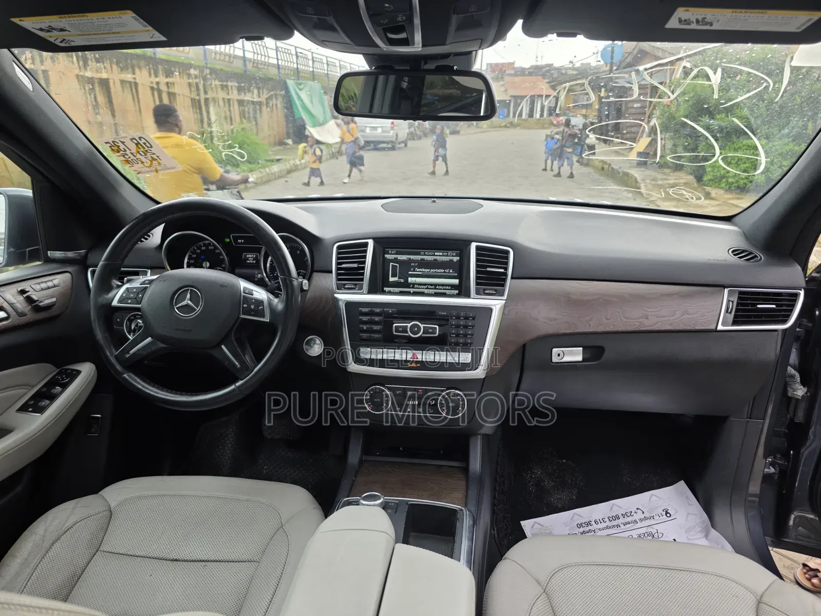 Mercedes-Benz M Class 2015 Gray