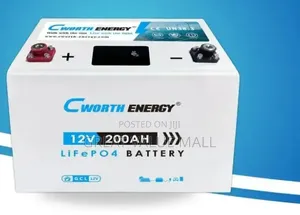 C-Worth 2.5kWh 12V LiFePO4 Lithium Battery