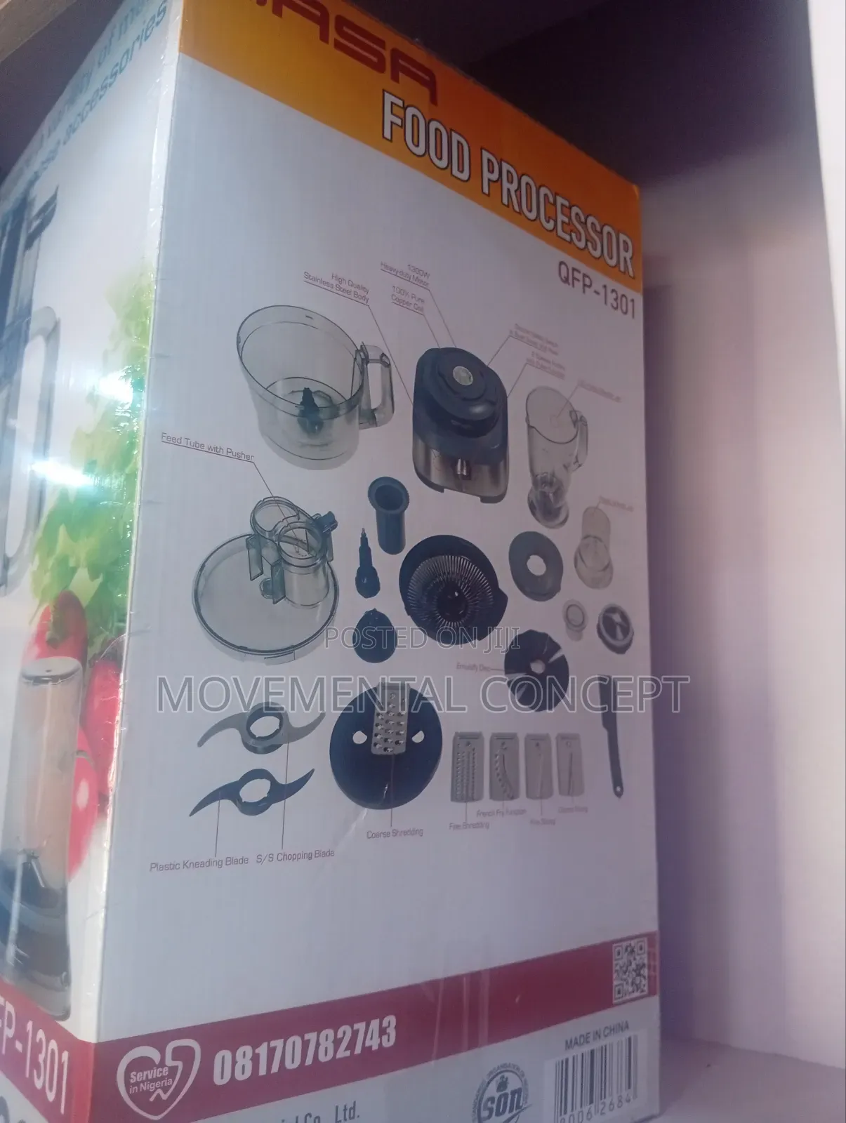 Qasa Food Processor QFP-1301