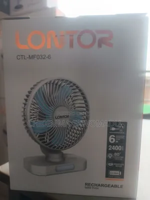 Lontor Rechargeable Oscillating Fan CTL-MF032-6