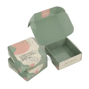 Custom Printed High-End UV Stylish Corrugated Mailer Boxes