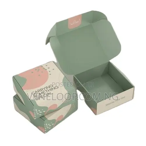 Custom Printed High-End UV Stylish Corrugated Mailer Boxes