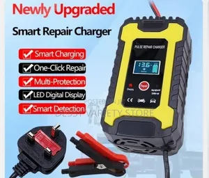12v/6a Smart Battery Charger With UK Plug
