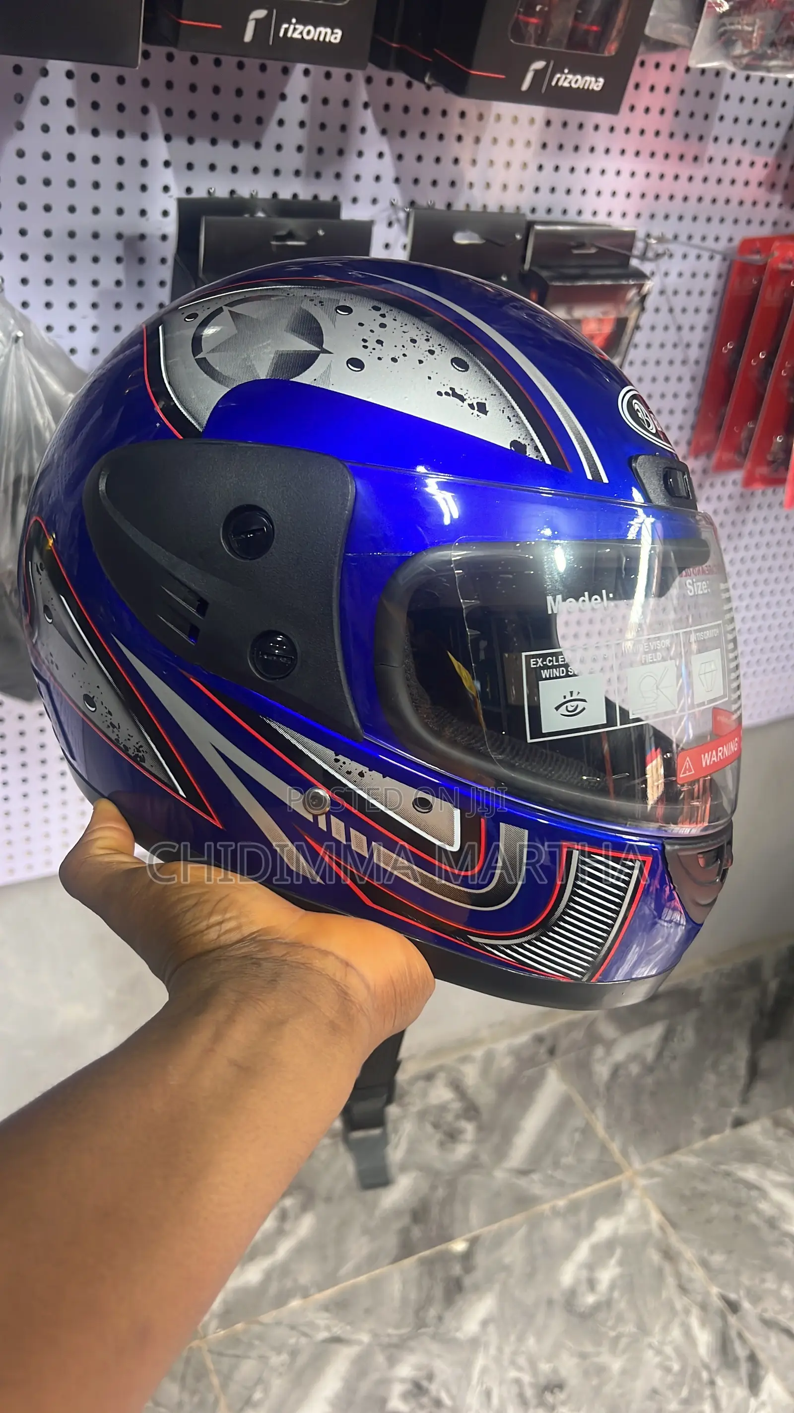 Blue Helmet